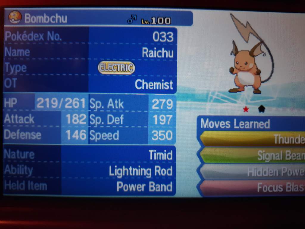 raichu best moveset