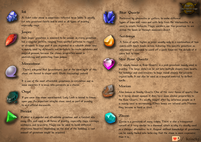 gem prices 5e