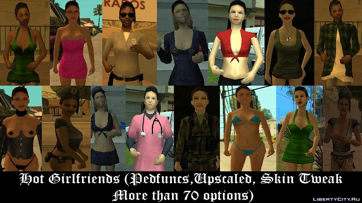 gta sa girl skins