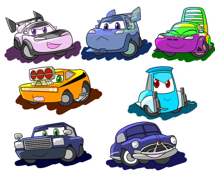 cars chibi