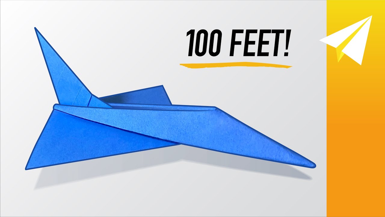 how to make a paper jet plane