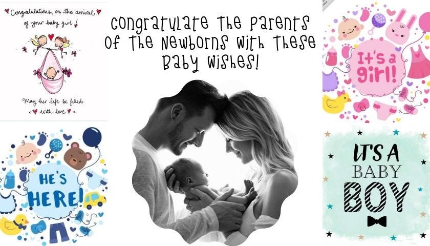 baby boy congratulations message