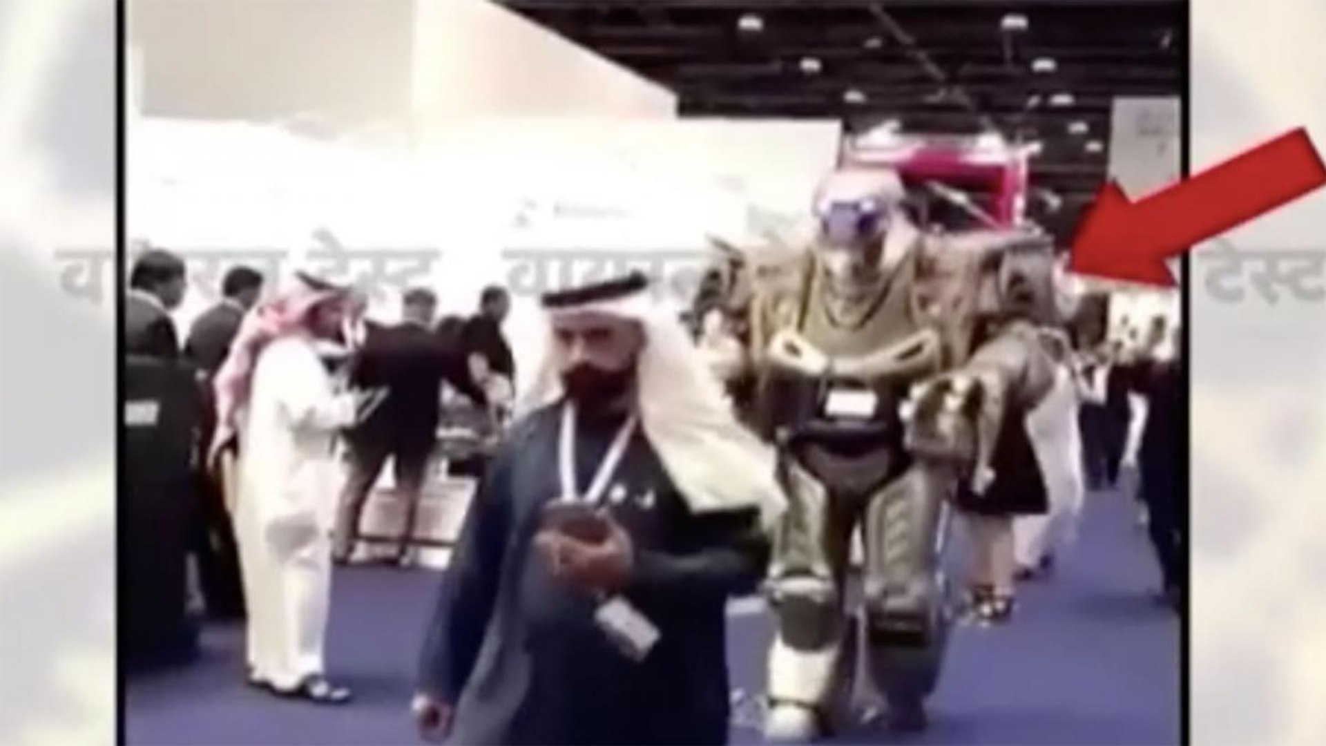 saudi arabia robot bodyguard