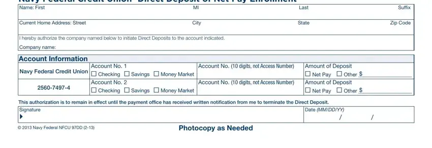 voided check for direct deposit navy federal