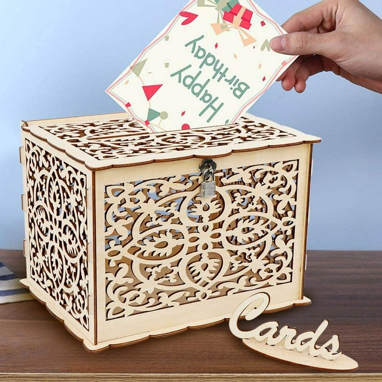 birthday card box holder