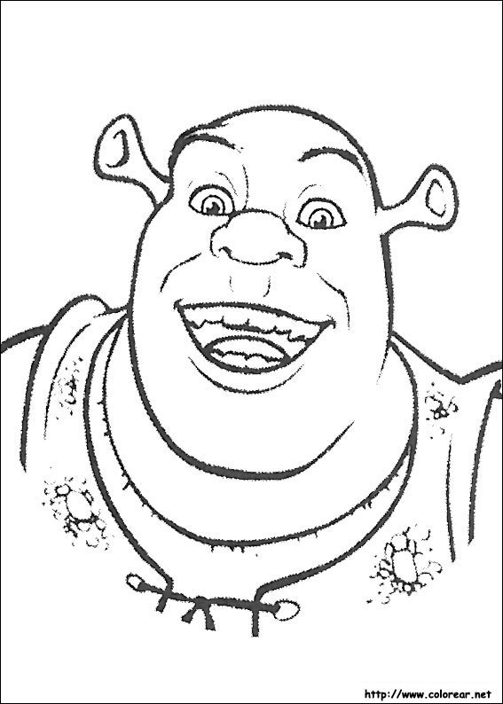 shrek para dibujar