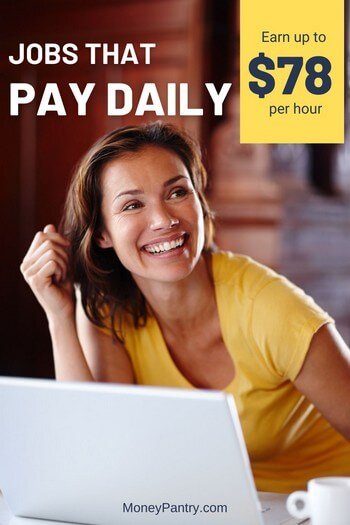 daily pay jobs