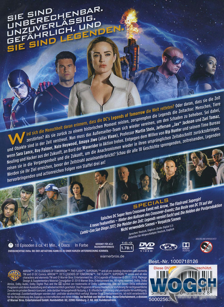 legends of tomorrow staffel 3