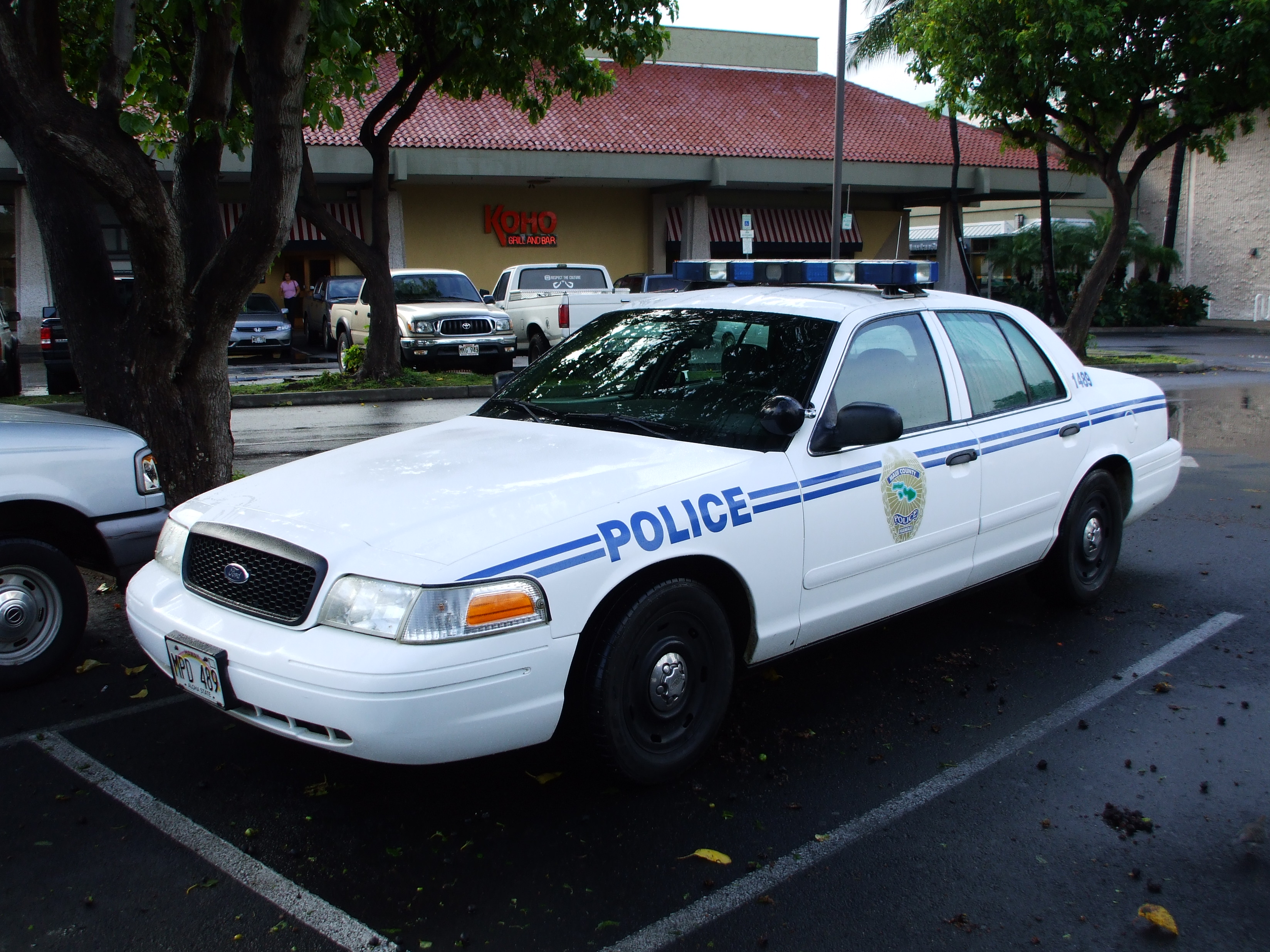 maui police car