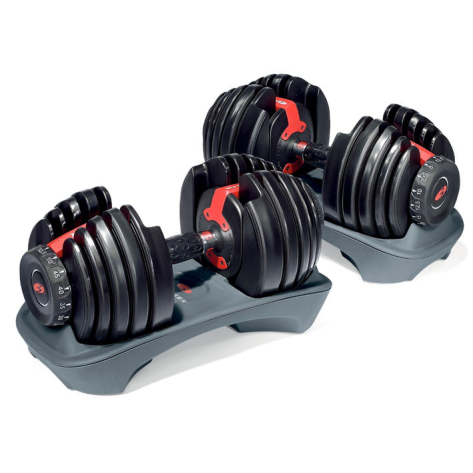 bowflex selecttech 552 adjustable dumbbells