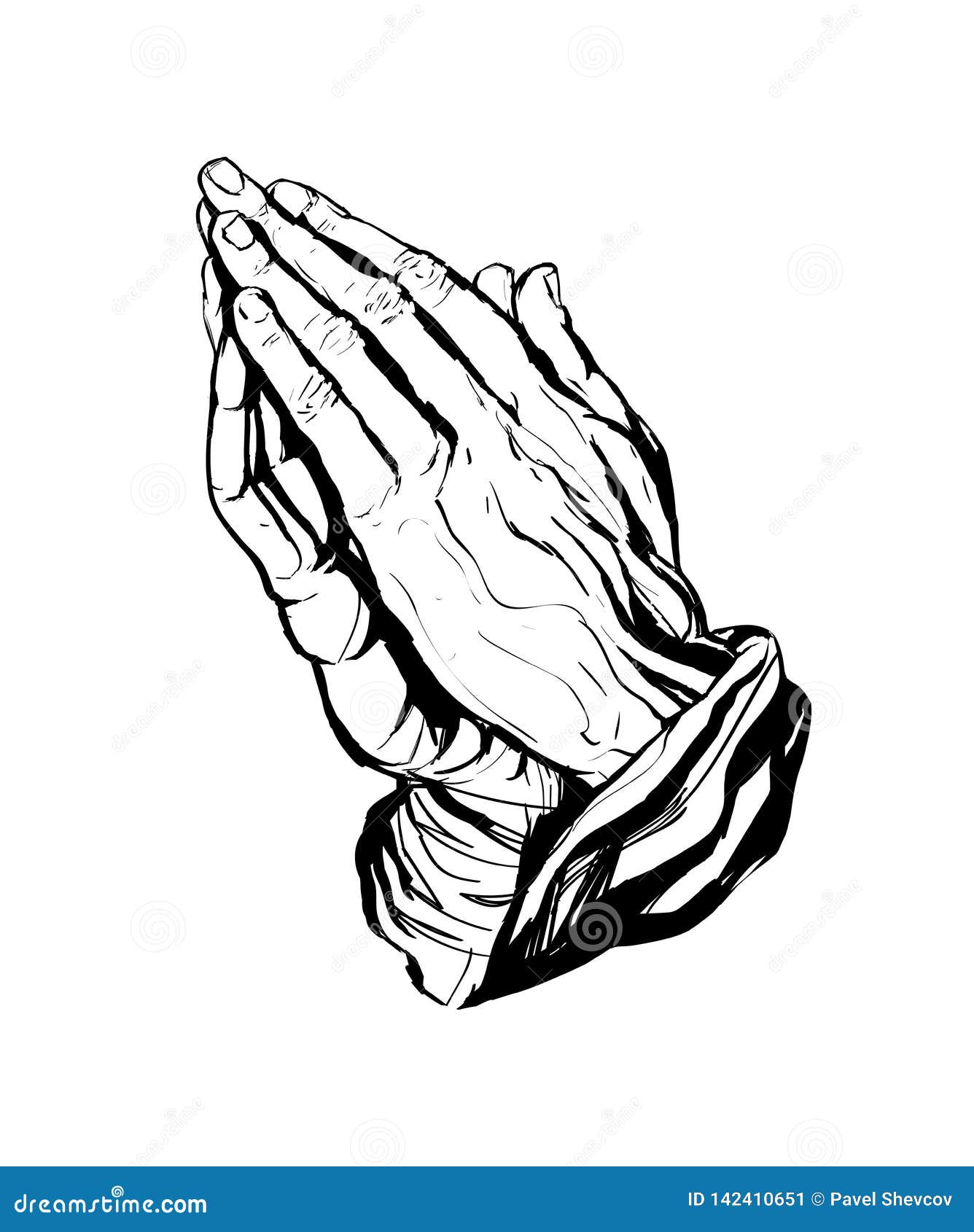 picture of praying hands