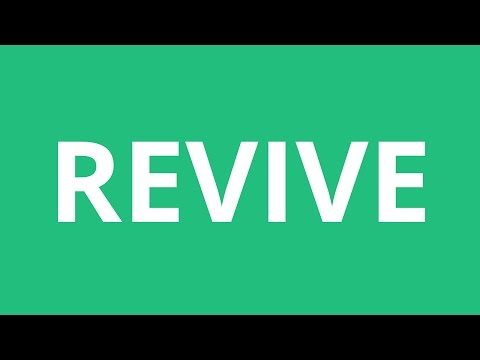 revive pronunciation