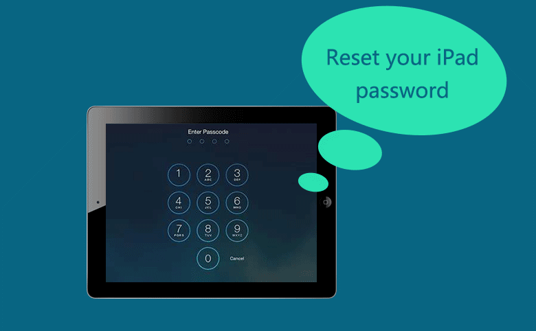 cant remember passcode for ipad