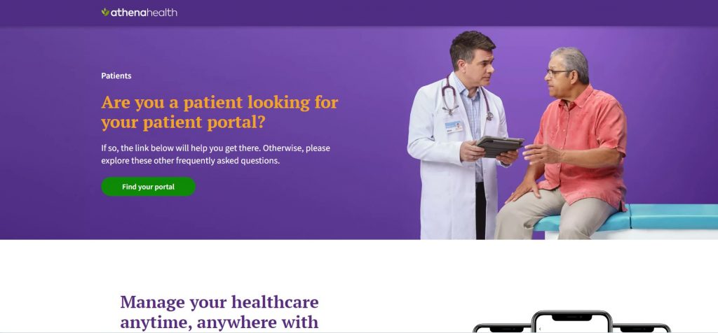 athenaone provider login