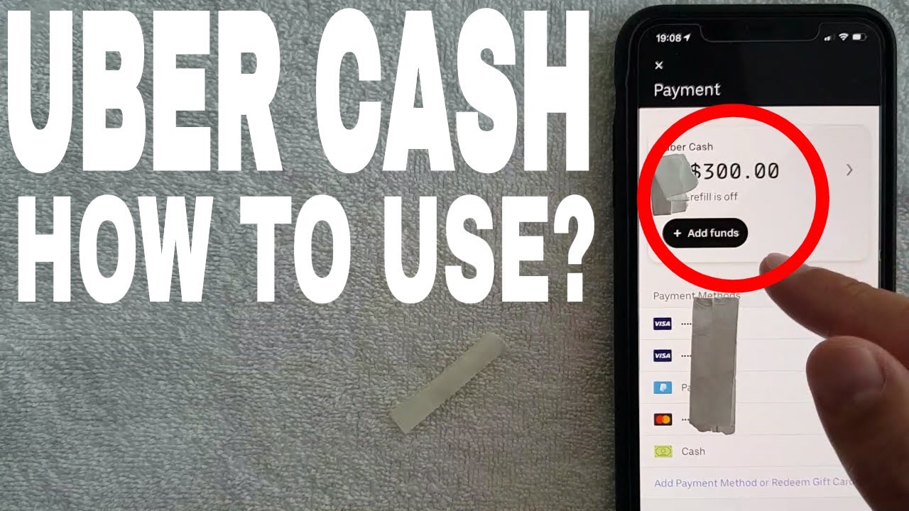 uber can you pay with cash