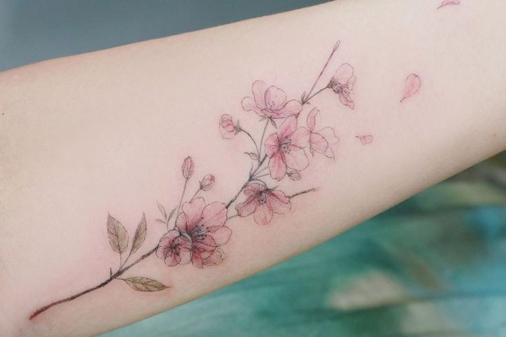 cherry blossom tattoo meaning