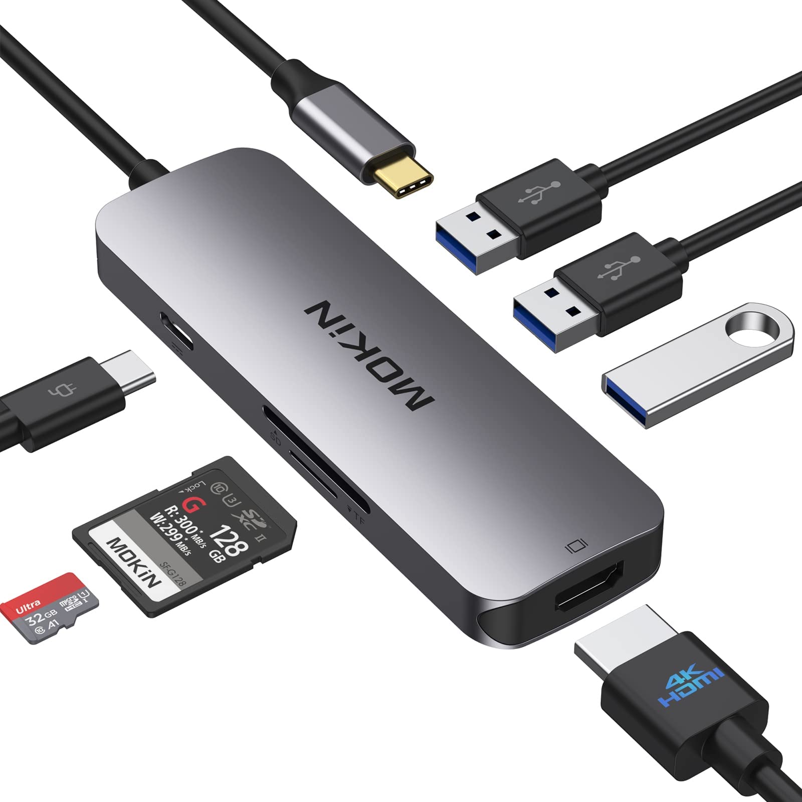 mokin usb c hub