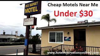 budget hotels near me