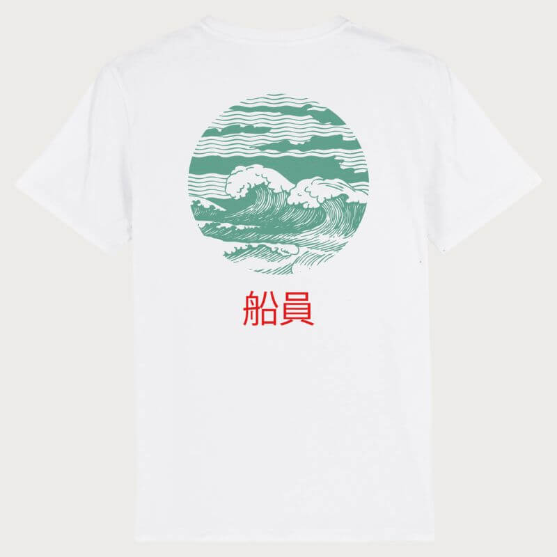 japanese wave shirt