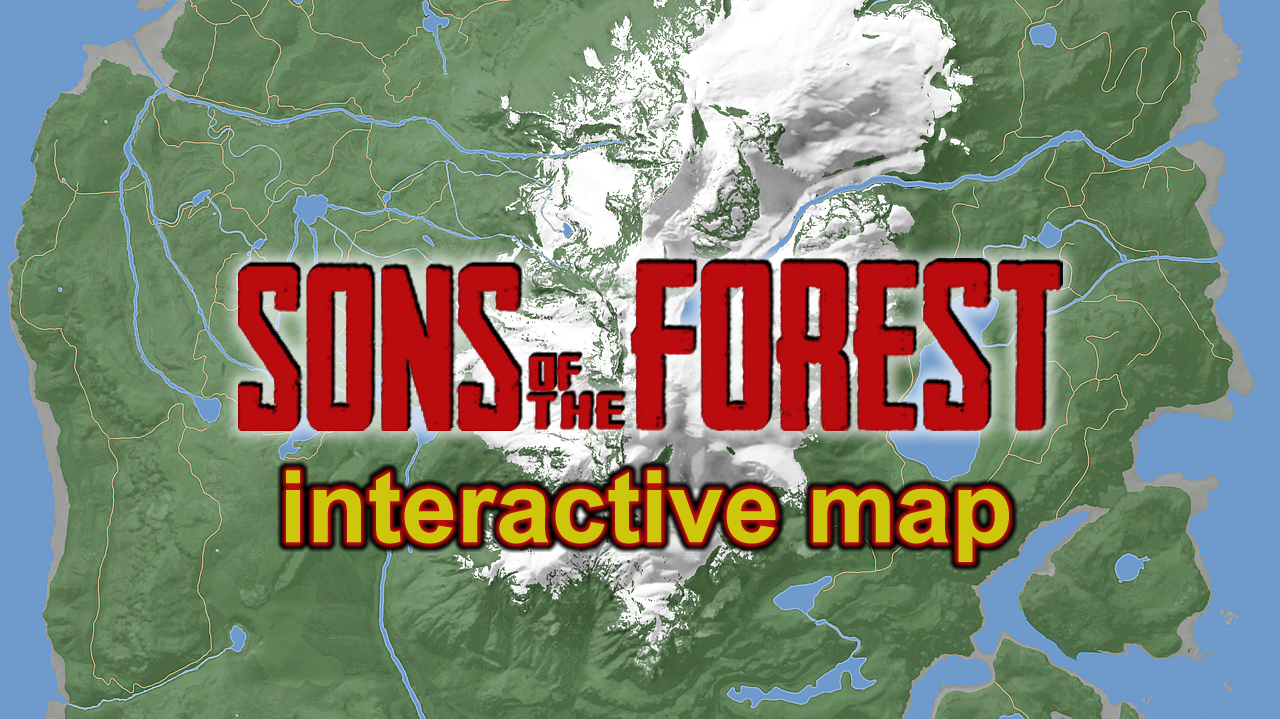 sons of the forest map interactive