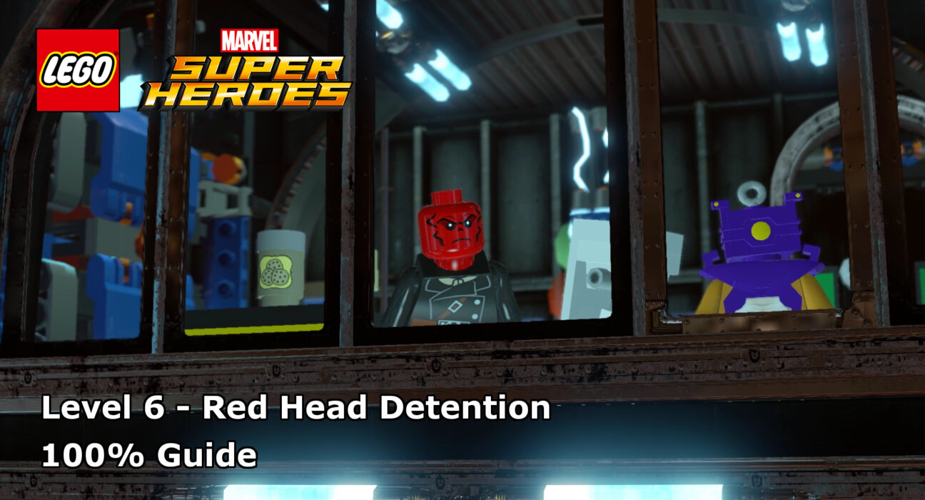 lego marvel super heroes red head detention