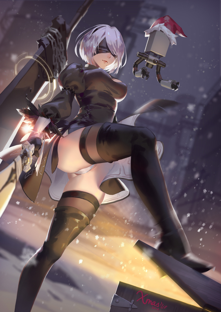 nier automata look up skirt achievement