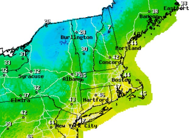 weather forecast cape cod ma