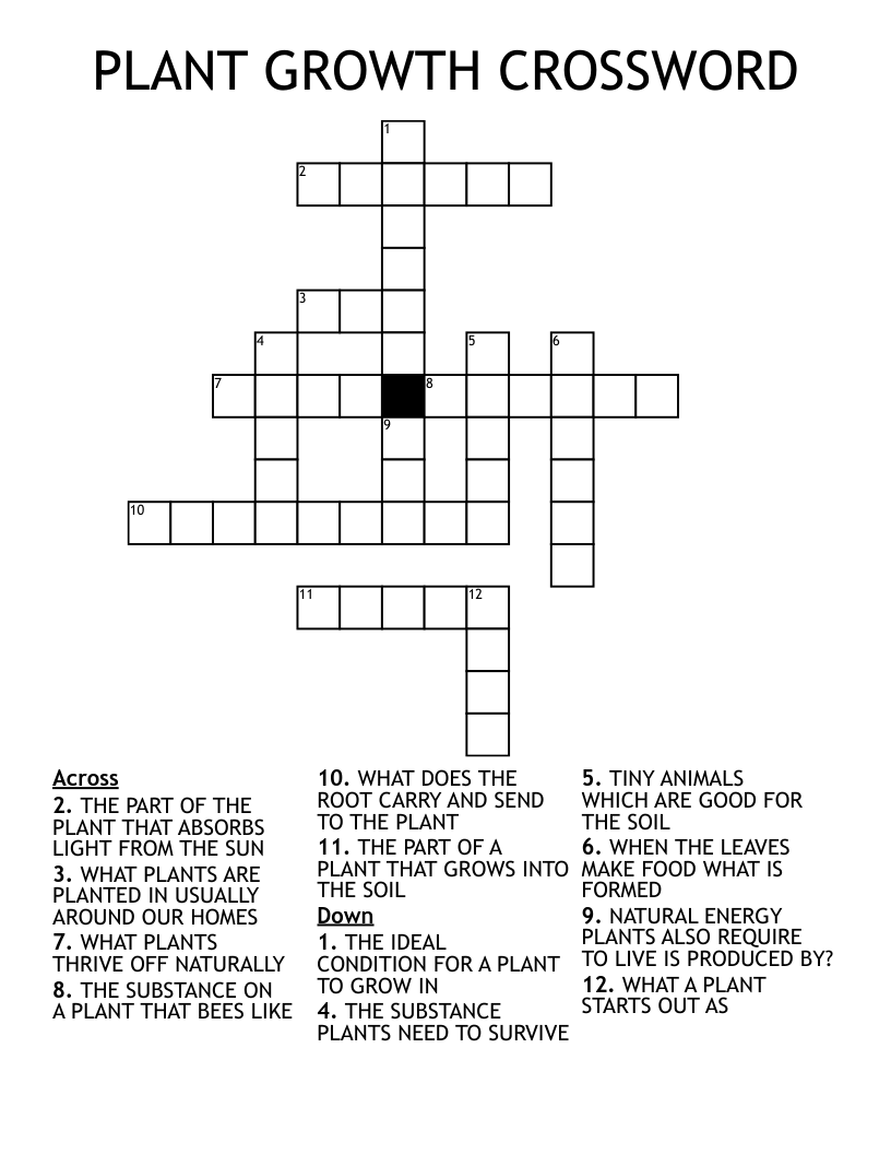 renewed growth crossword clue