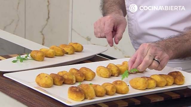 croquetas de chistorra de karlos arguiñano