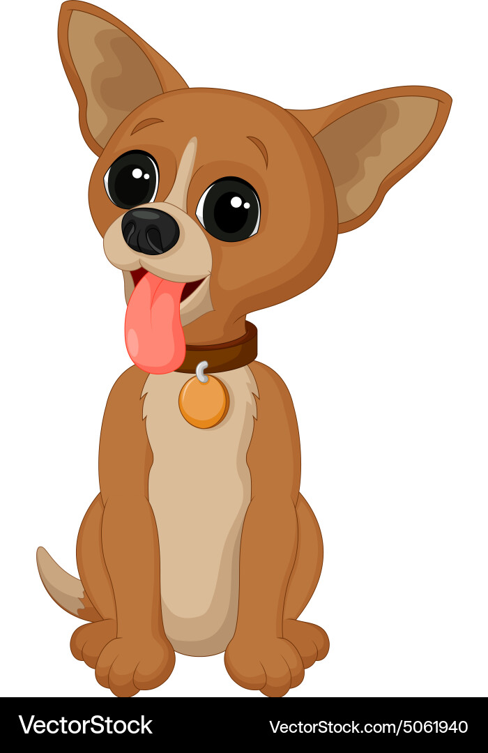 chihuahua dog cartoon