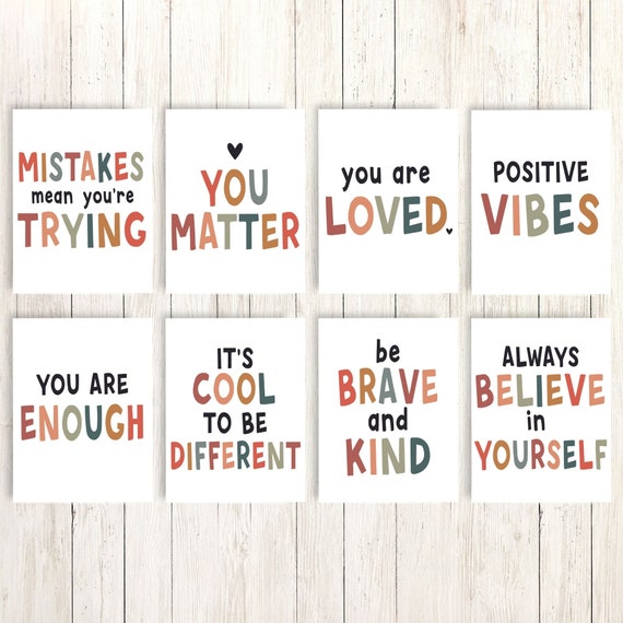 inspirational classroom posters