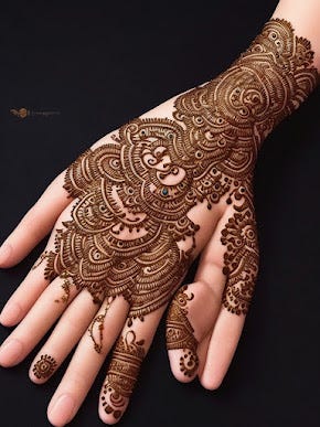 arabic arabic mehndi design