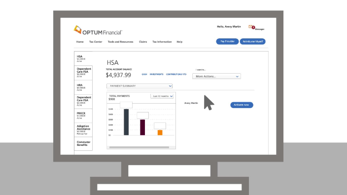 optum financial login fedex