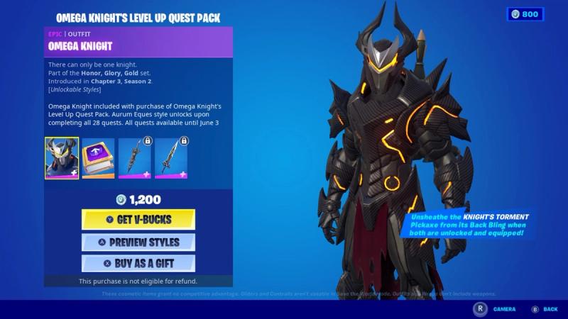 how much is omega worth fortnite