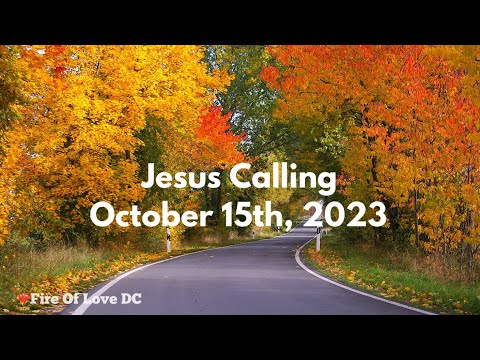 jesus calling october 15