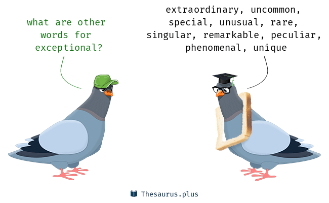 exceptional thesaurus