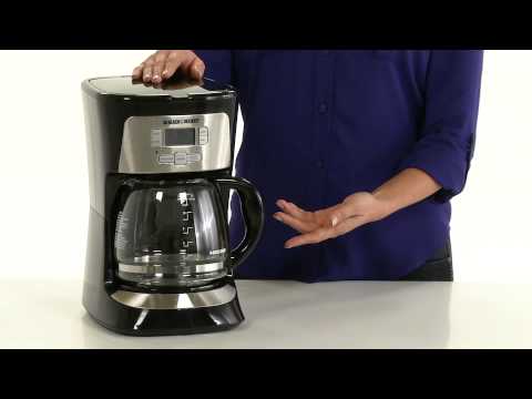 how to use black and decker coffee pot