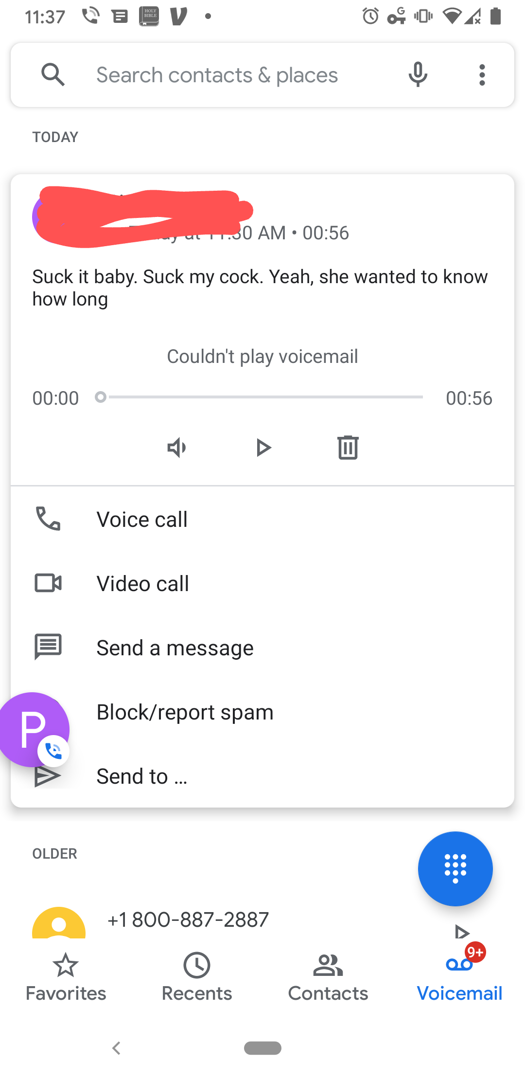 voicemail pixel