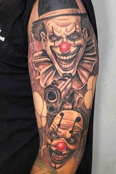 imagenes de tatuajes de payasos