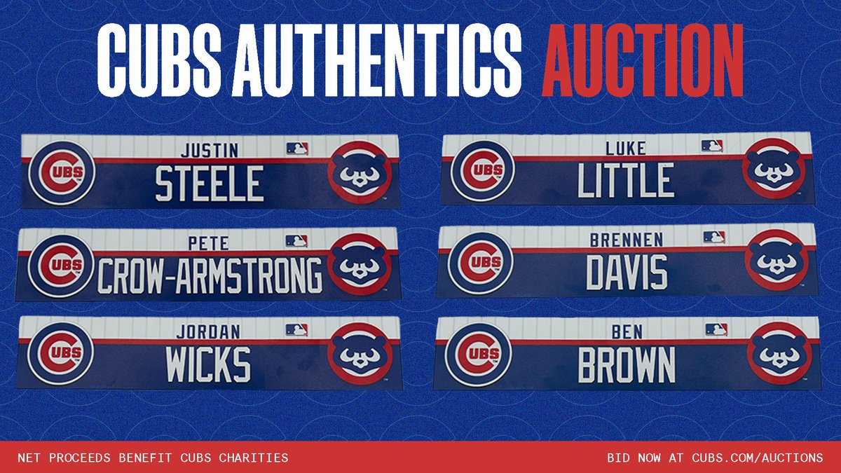 cubs charities auction