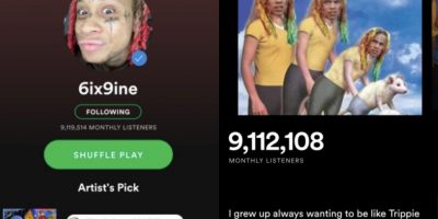 6ix9ine spotify hacker photo