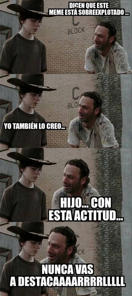 memes de the walking dead