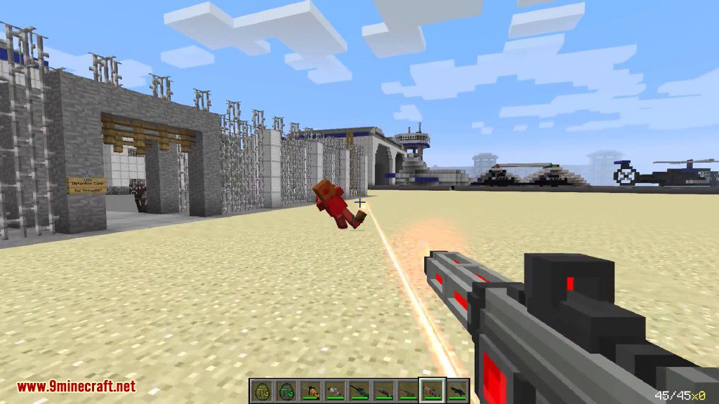 minecraft tech guns mod 1.7 10