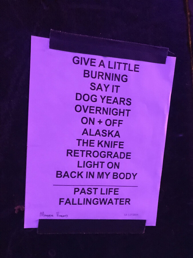 maggie rogers setlist