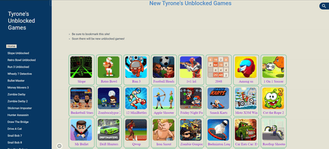 tyrones unblocked games