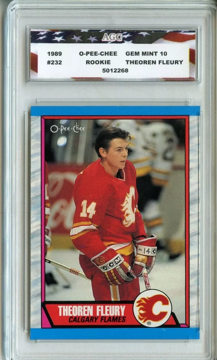 theo fleury rookie card