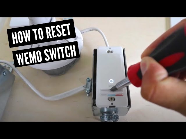 wemo reset switch