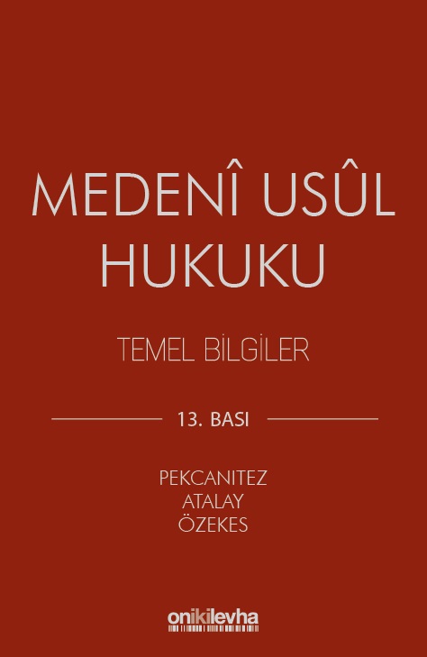 medeni usul hukuku pdf 2019