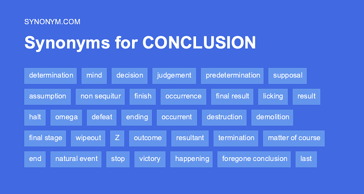 conclusion antonym