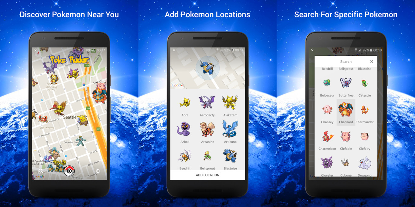 pokemon go localizador de pokemons